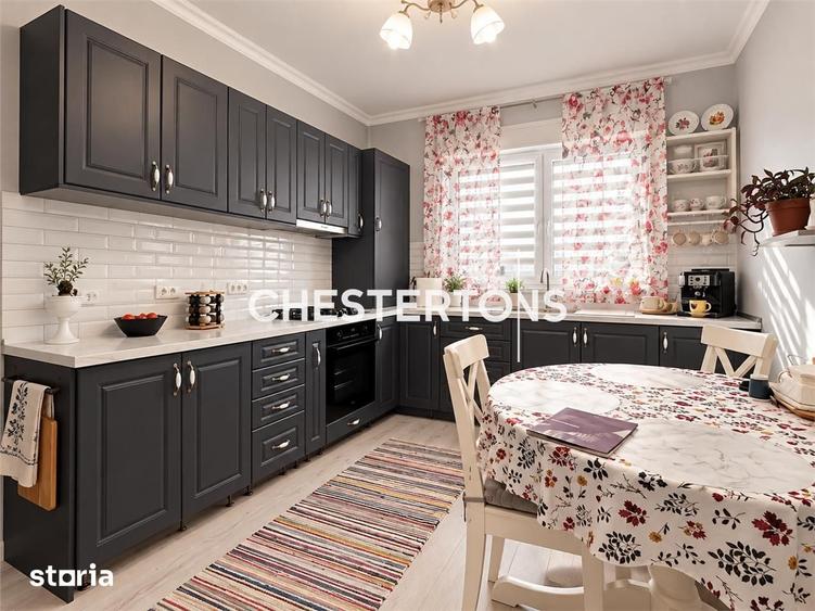 Apartament cu 3 camere decomandat în Chiajna