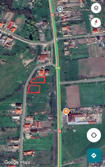 Teren de 752 mp, în Central