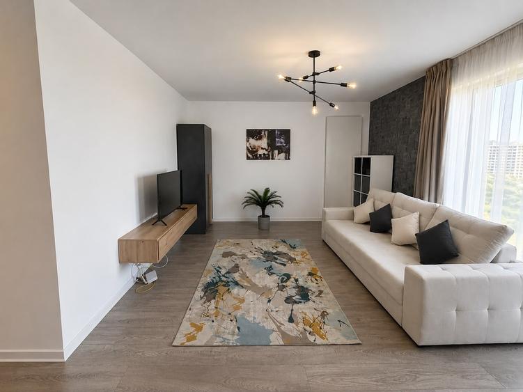 Apartament cu 2 camere semidecomandat în Aviației
