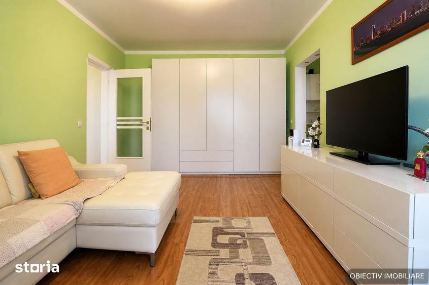Apartament cu 2 camere semidecomandat în Central