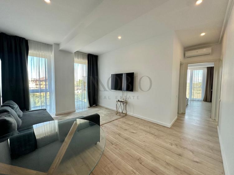 Apartament cu 2 camere, mobilat în Sisești
