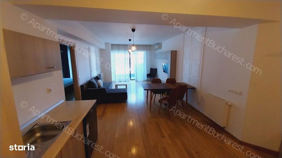 Apartament cu 2 camere, mobilat în Tei