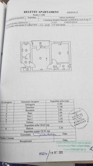 Apartament cu 2 camere semidecomandat în Gara