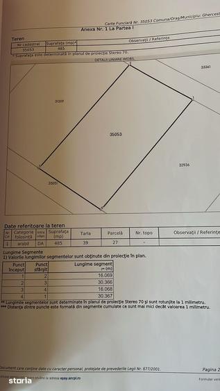 Casă cu 4 camere cu Teren 485 Mp în Ghercești