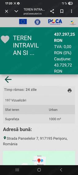 Casă cu Teren 1000 Mp în Perișoru