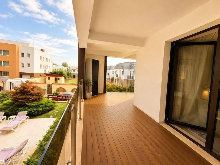 Apartament cu 3 camere nedecomandat, mobilat în Pipera
