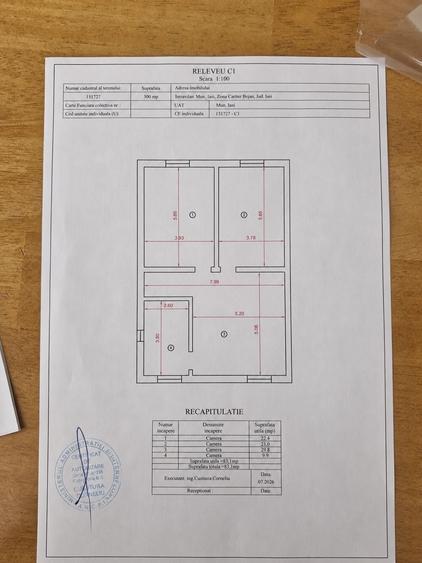 Casă cu 3 camere în Alexandru cel Bun