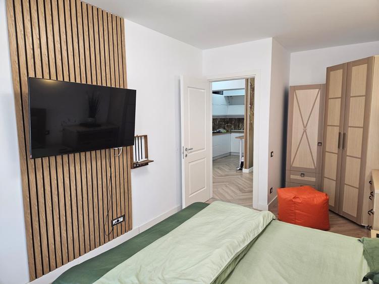 Apartament cu 2 camere decomandat, mobilat în Pipera