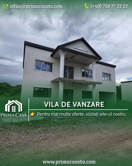 Casă cu Teren 615 Mp în Vernești