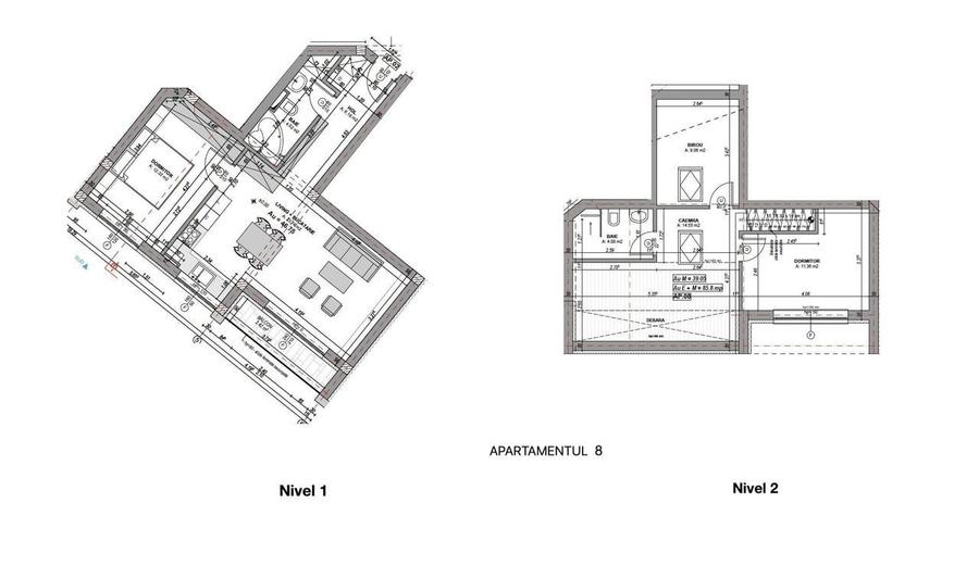 Apartament cu 4 camere în Cristian