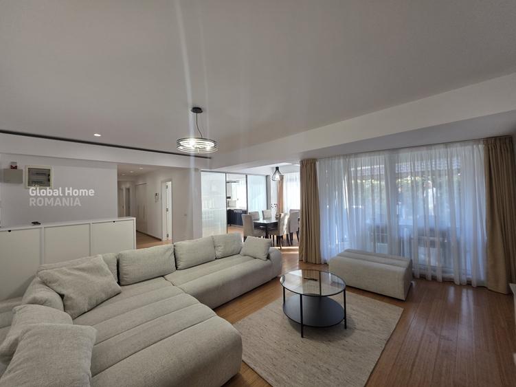 Apartament cu 4 camere semidecomandat, mobilat în Voluntari