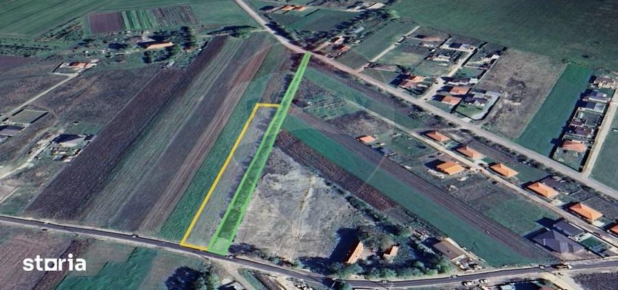 Teren de 3250 mp, în Stupini