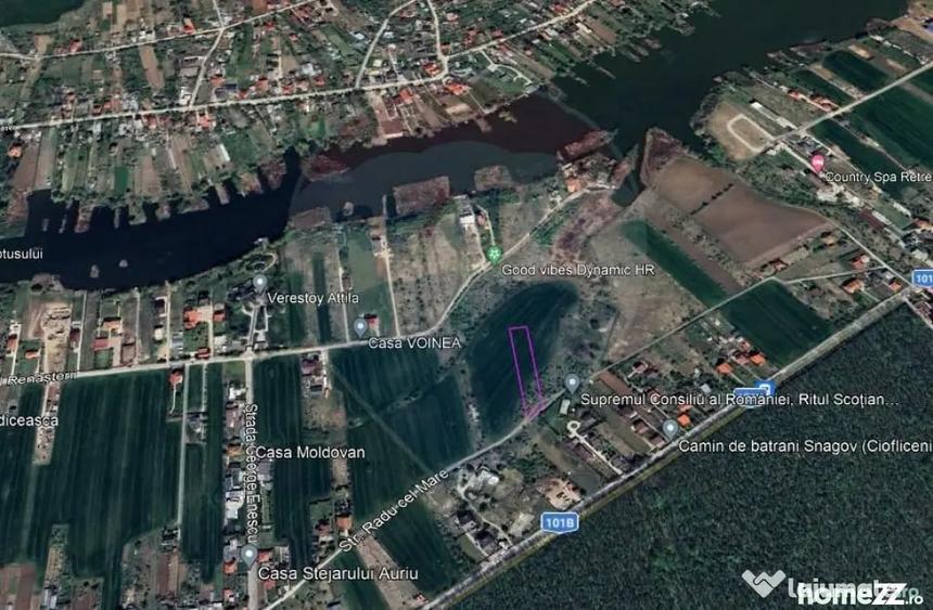 Teren de 2987 mp, în Ciofliceni