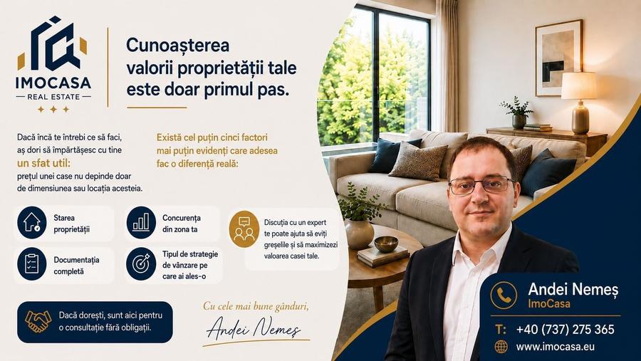Casă individuală cu 3 camere cu Canalizare în Periferie