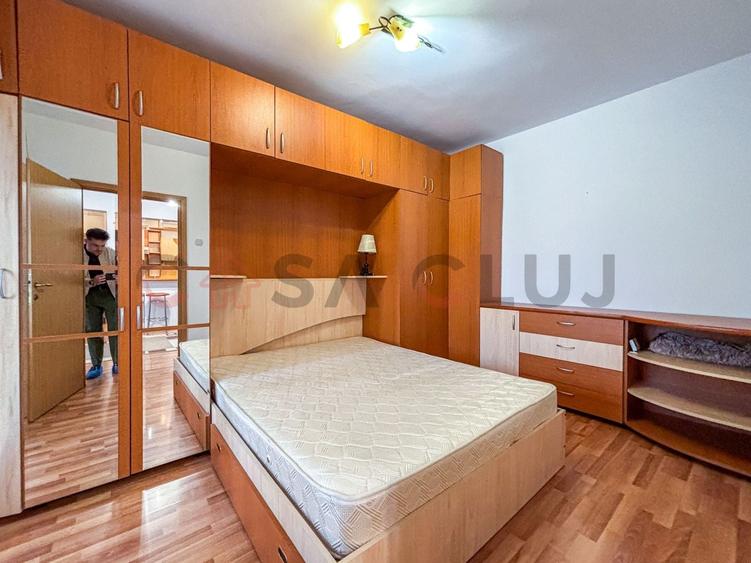 Apartament cu 2 camere semidecomandat, mobilat în Gheorgheni