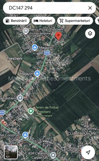 Teren, 7470 mp Trestieni Ulmi si casa