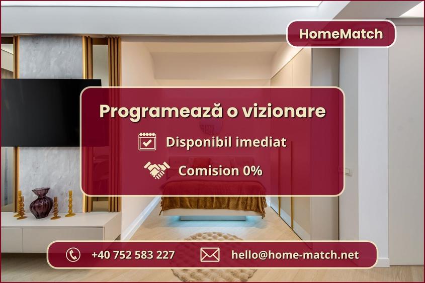 Garsonieră decomandată, mobilată în Pipera