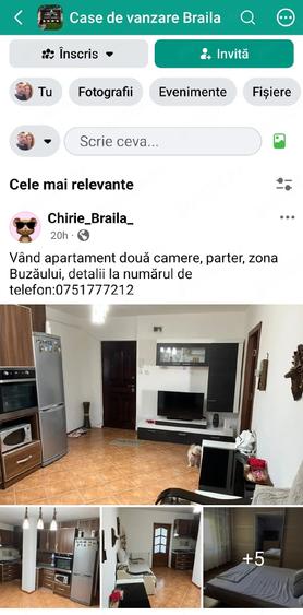 Apartament cu 2 camere nedecomandat în Viziru 1