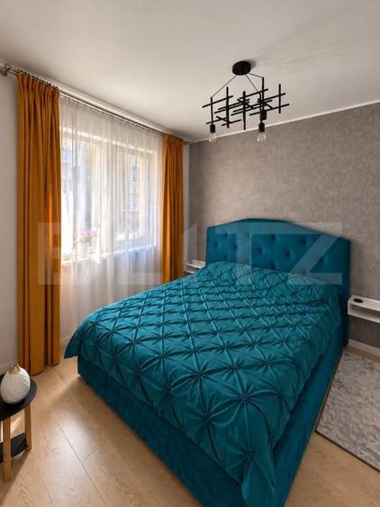 Apartament cu 2 camere semidecomandat, mobilat în Florești