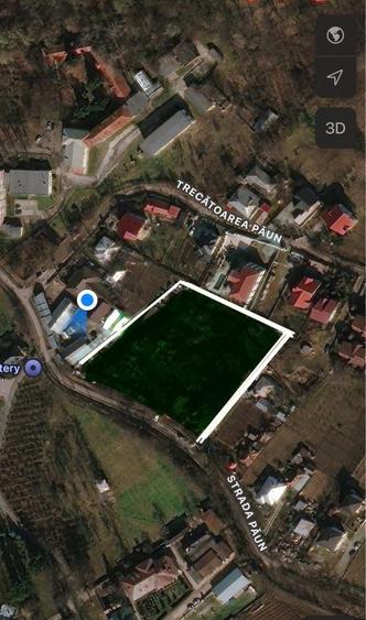 Teren de 4860 mp, în Bucium
