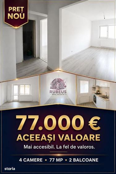 Apartament cu 4 camere în Gura Văii