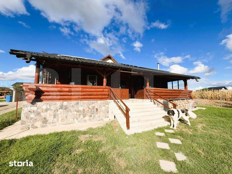 Casa din busteni, 4ari teren, Plopeni, Suceava - 2