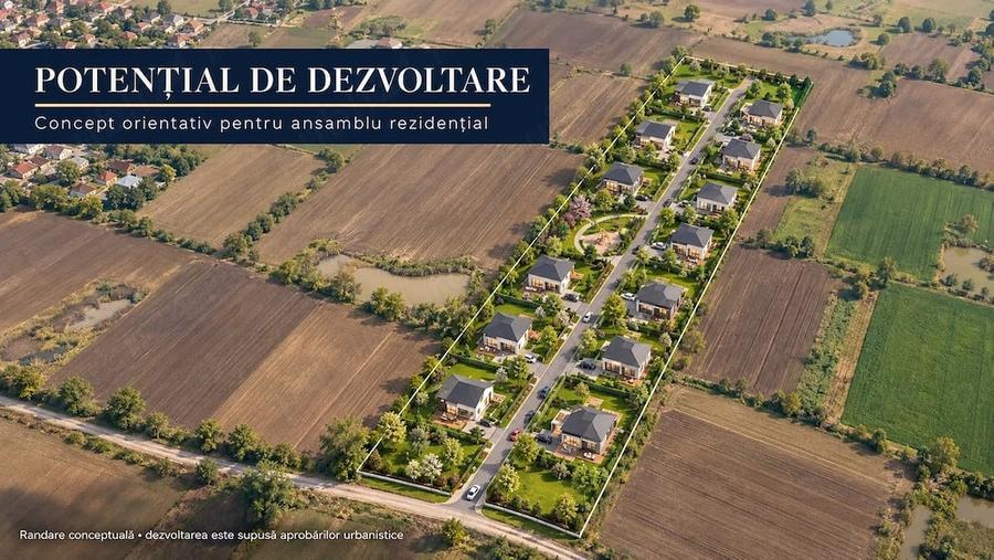 Teren de 26400 mp, în Dascălu