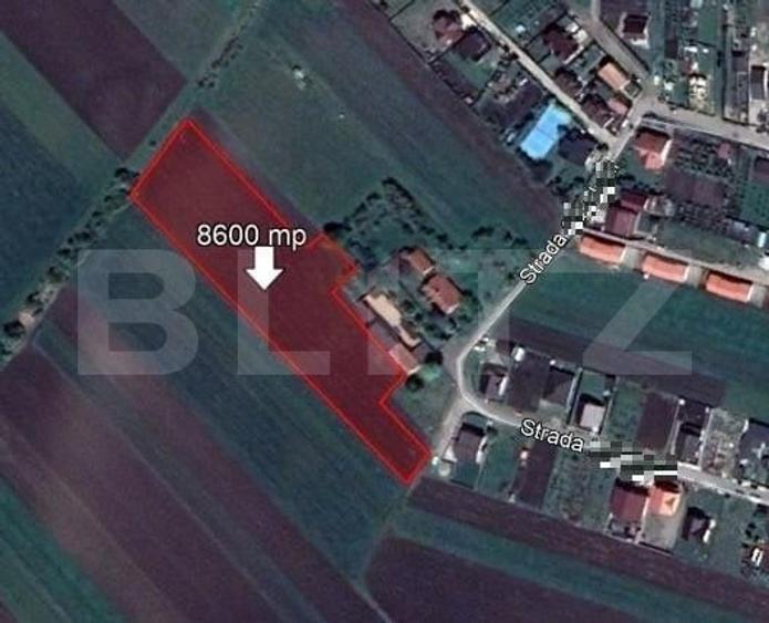 Teren Construcții intravilan de 8600 mp, în Stupini
