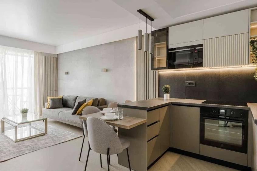 Apartament cu 2 camere decomandat, mobilat în Pipera