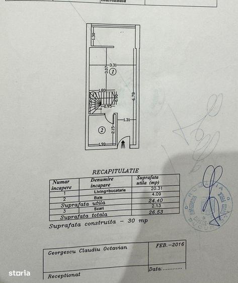 Apartament cu 3 camere în Apărătorii Patriei
