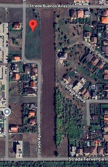Teren de 1200 mp, în Tipografilor