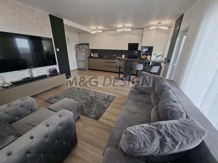 Apartament cu 3 camere decomandat, mobilat în Giarmata-Vii