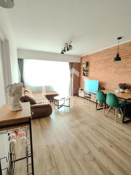 Apartament cu 2 camere semidecomandat, mobilat în Apahida