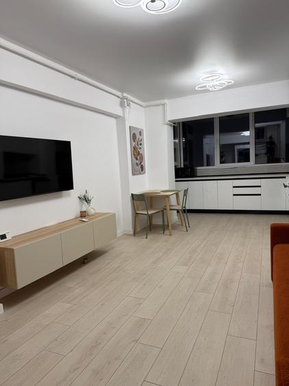 Apartament cu 2 camere semidecomandat, mobilat în Popești-Leordeni