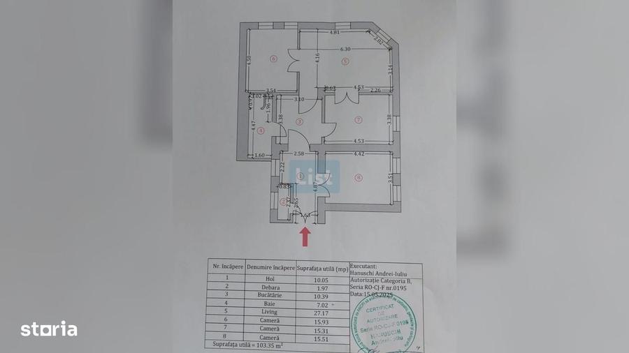 Apartament cu 4 camere în Ultracentral