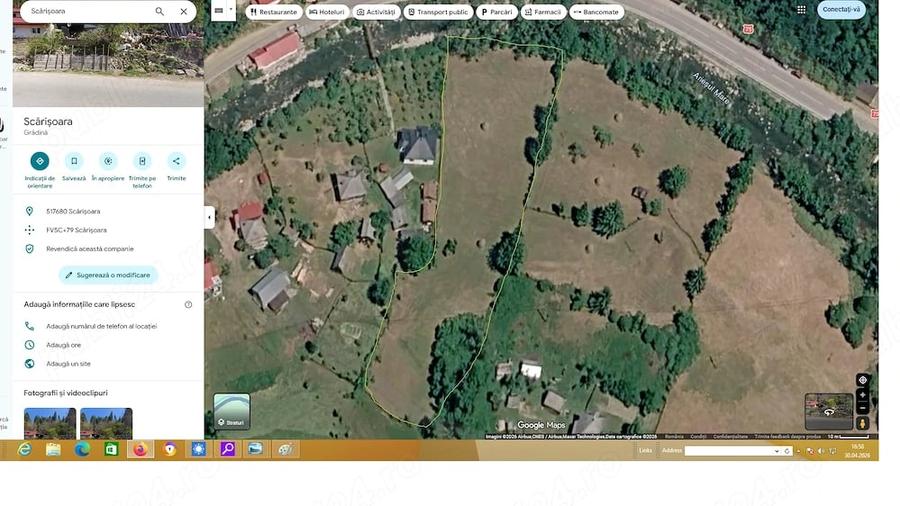 Teren de 6478 mp, în Scărișoara