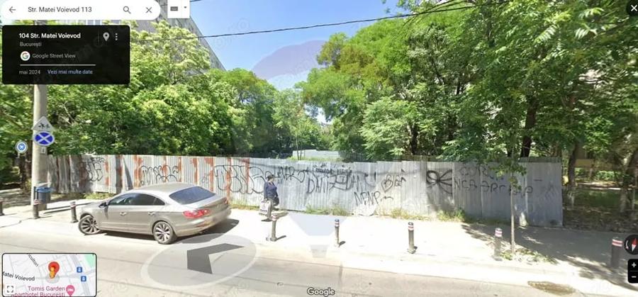 Teren de 1079 mp, în Matei Voievod