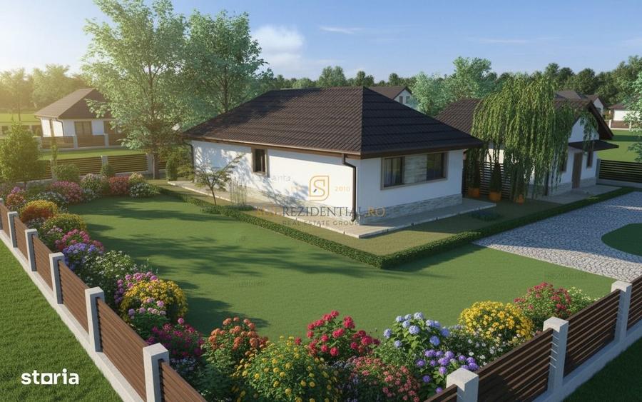 Casă cu 4 camere în Copăceni