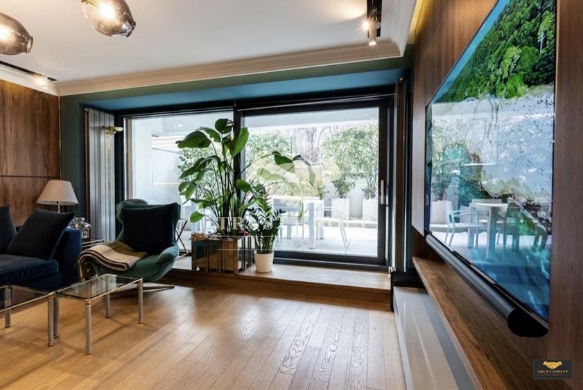 Apartament cu 3 camere semidecomandat, mobilat în Herăstrău