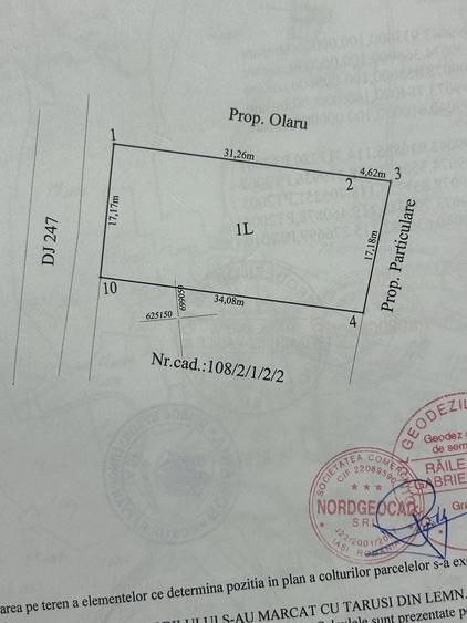Teren de 600 mp, în Bârnova