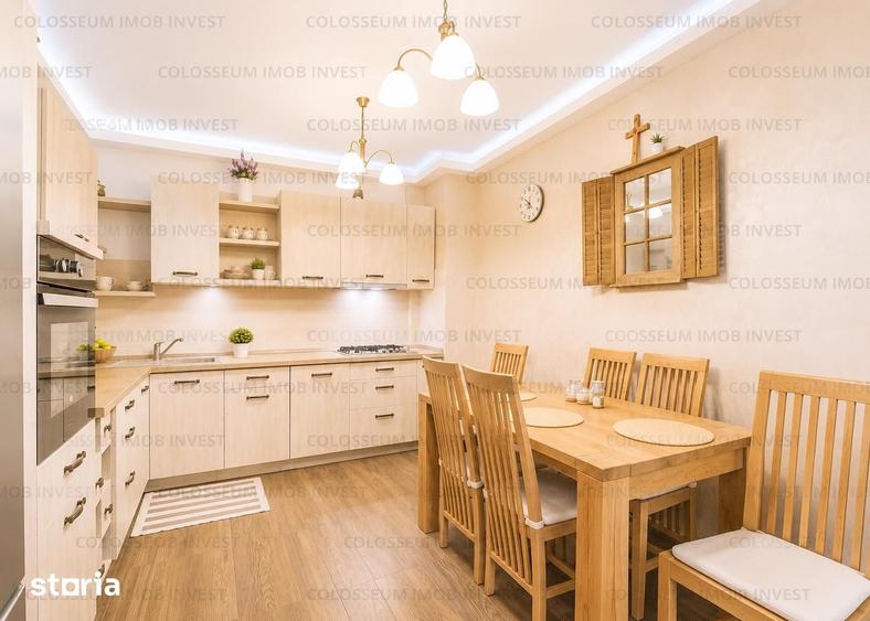 Apartament cu 3 camere decomandat în Tractorul