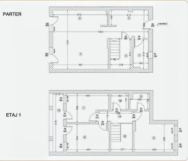 Duplex cu 4 camere cu Canalizare în Tunari
