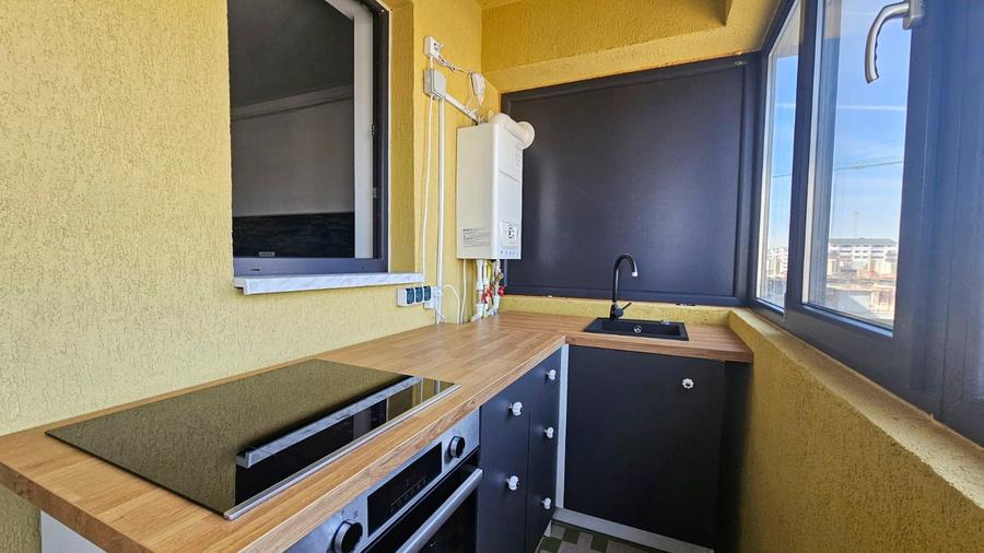 Apartament cu 2 camere semidecomandat în Militari