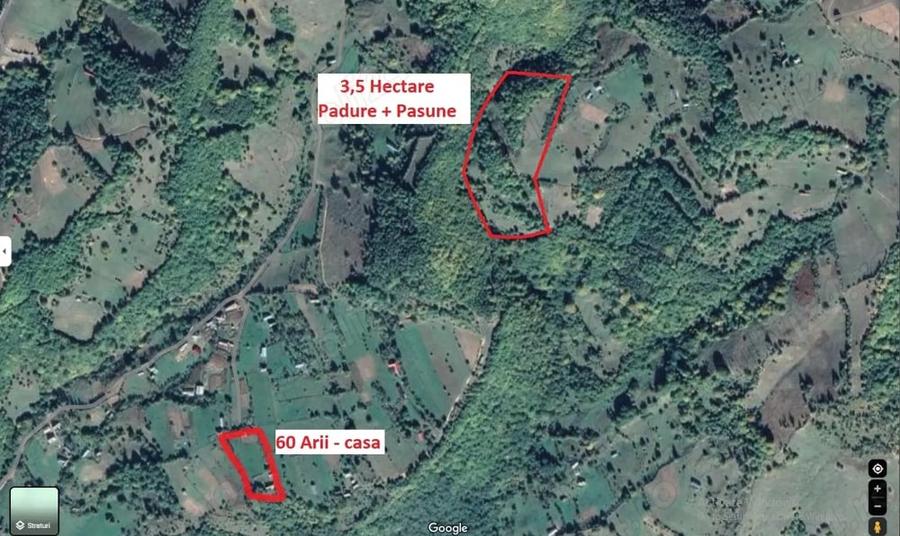 Teren de 35000 mp, în Parva