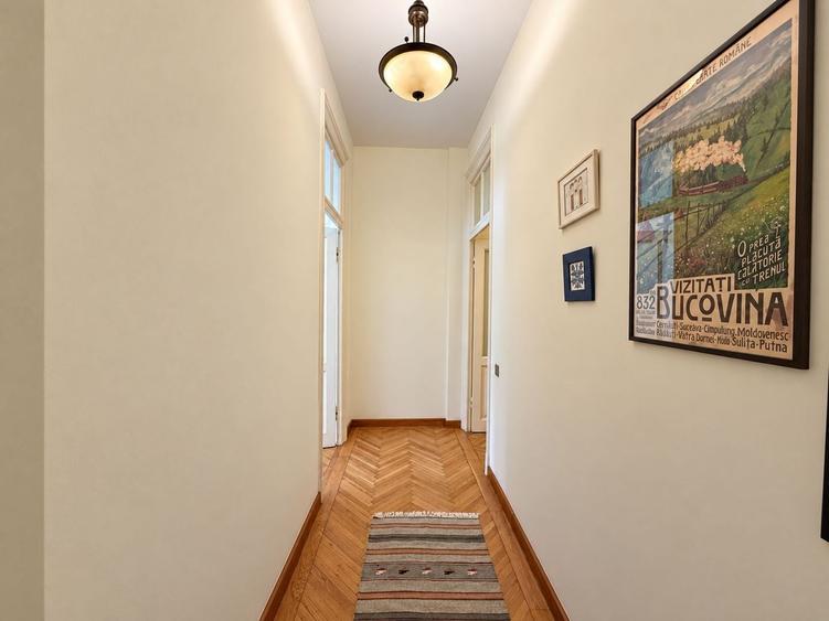 Apartament cu 3 camere decomandat, mobilat în Cișmigiu
