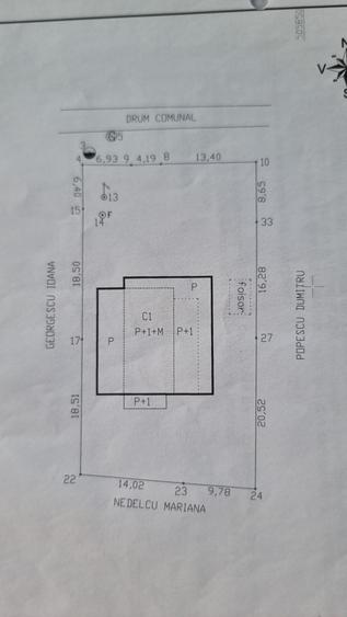 Casă individuală cu 7 camere cu Garaj în Căteasca