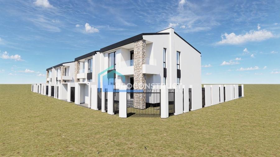 Duplex cu 4 camere cu Canalizare în Moșnița Nouă