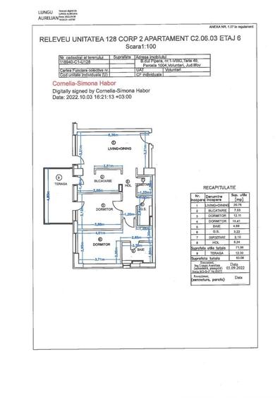 Apartament lux decomandat, 3 camere, loc de parcare inclus - 14
