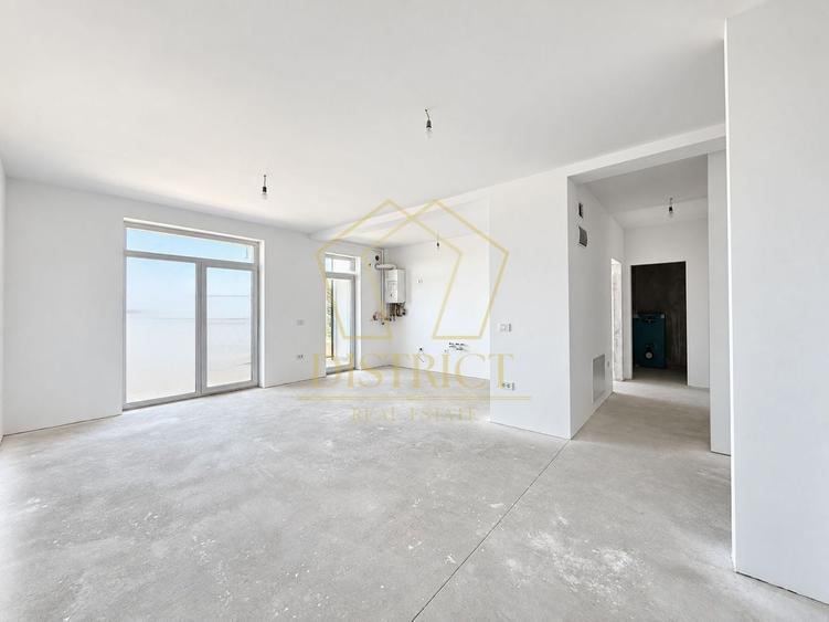 Apartament cu 2 camere semidecomandat în Giroc