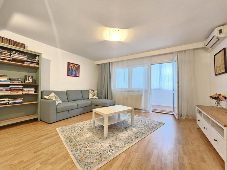 Apartament cu 2 camere decomandat, mobilat în Aviației